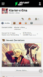 Mobile Screenshot of klavier-x-ema.deviantart.com