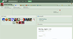 Desktop Screenshot of krillinthepimp.deviantart.com