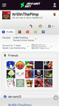Mobile Screenshot of krillinthepimp.deviantart.com