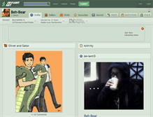 Tablet Screenshot of beh-bear.deviantart.com