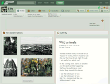 Tablet Screenshot of e-pa.deviantart.com