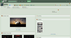Desktop Screenshot of drumss.deviantart.com