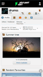 Mobile Screenshot of drumss.deviantart.com
