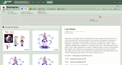 Desktop Screenshot of blazeingman.deviantart.com