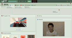 Desktop Screenshot of egnawg.deviantart.com