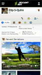 Mobile Screenshot of elip-s-quire.deviantart.com