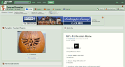 Desktop Screenshot of emeraldtraveller.deviantart.com