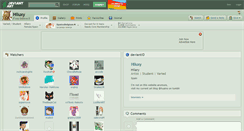 Desktop Screenshot of hiluxy.deviantart.com