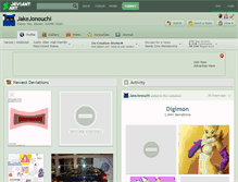 Tablet Screenshot of jakejonouchi.deviantart.com