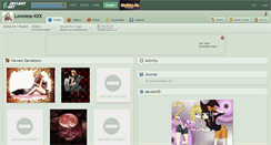 Desktop Screenshot of loveless-xxx.deviantart.com