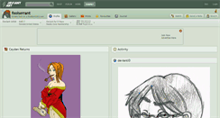 Desktop Screenshot of foolserrant.deviantart.com