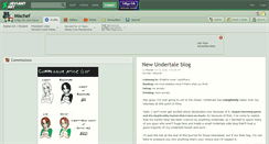 Desktop Screenshot of mischef.deviantart.com