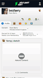 Mobile Screenshot of bezfaery.deviantart.com