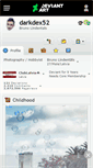 Mobile Screenshot of darkdex52.deviantart.com