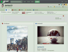 Tablet Screenshot of darkdex52.deviantart.com