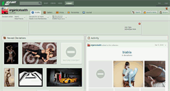 Desktop Screenshot of organicstealth.deviantart.com