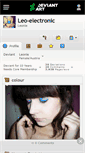Mobile Screenshot of leo-electronic.deviantart.com