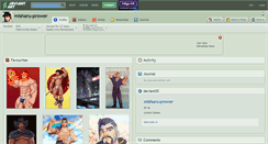 Desktop Screenshot of misharu-prower.deviantart.com