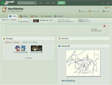 Tablet Screenshot of kerotohofan.deviantart.com