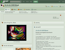 Tablet Screenshot of ch-ch-ch-checkitout.deviantart.com