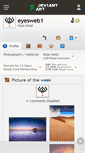 Mobile Screenshot of eyesweb1.deviantart.com