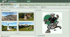 Desktop Screenshot of duncan-blues.deviantart.com