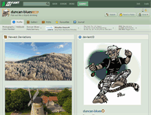 Tablet Screenshot of duncan-blues.deviantart.com