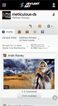 Mobile Screenshot of meticulous-ds.deviantart.com