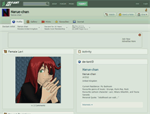 Tablet Screenshot of narue-chan.deviantart.com