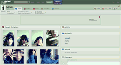 Desktop Screenshot of lyona8.deviantart.com