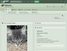 Tablet Screenshot of nahavara.deviantart.com
