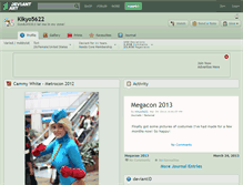 Tablet Screenshot of kikyo5622.deviantart.com