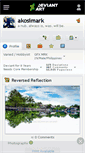 Mobile Screenshot of akosimark.deviantart.com