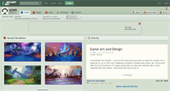 Desktop Screenshot of nj365.deviantart.com
