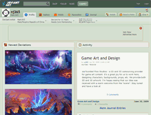 Tablet Screenshot of nj365.deviantart.com