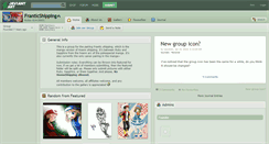 Desktop Screenshot of franticshipping.deviantart.com