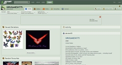 Desktop Screenshot of girugamesh775.deviantart.com