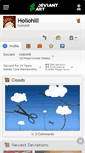 Mobile Screenshot of hollohill.deviantart.com