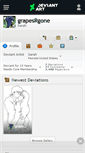Mobile Screenshot of grapesrgone.deviantart.com