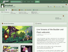 Tablet Screenshot of jerzydrozd.deviantart.com