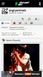 Mobile Screenshot of angryanimals.deviantart.com