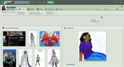 Desktop Screenshot of novastarr.deviantart.com