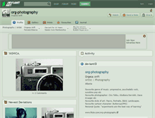 Tablet Screenshot of org-photography.deviantart.com