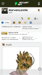 Mobile Screenshot of morwenlorelie.deviantart.com