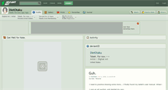 Desktop Screenshot of dietotaku.deviantart.com