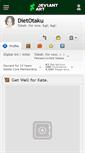 Mobile Screenshot of dietotaku.deviantart.com