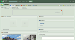 Desktop Screenshot of freenity.deviantart.com