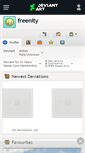 Mobile Screenshot of freenity.deviantart.com