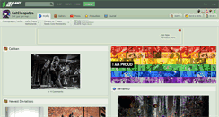 Desktop Screenshot of catcleopatra.deviantart.com