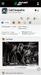 Mobile Screenshot of catcleopatra.deviantart.com